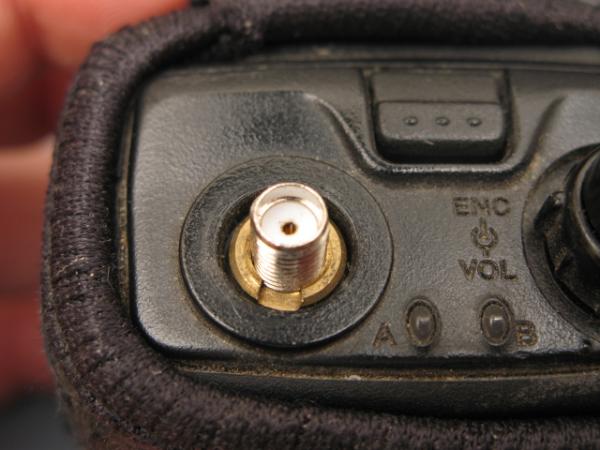 THF-6a antenna - not as waterproof as the VX-8r