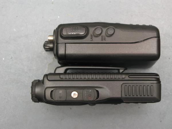 Thickness comparison - THF6a top - VX-8r bottom