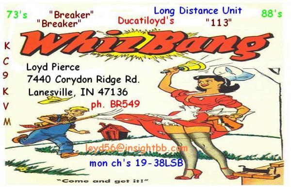 This is My "Q" Card.