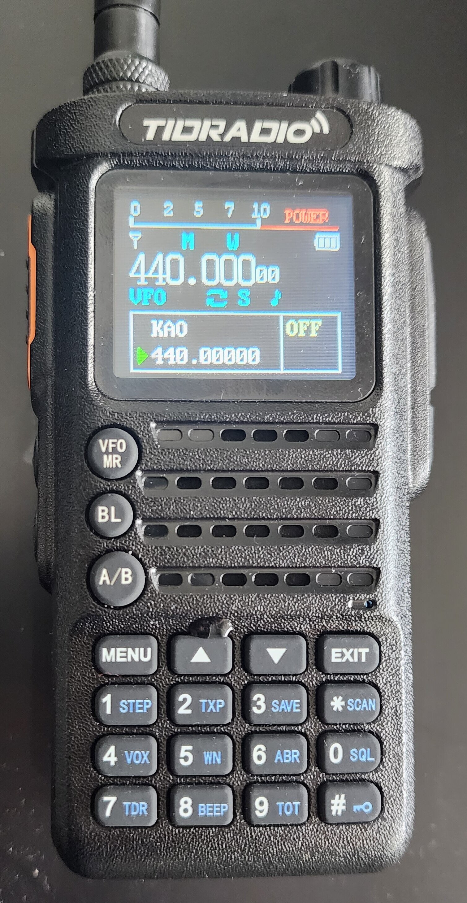 Original TIDRADO Ladegerät Für TD-H8 Funkgerät – Desktop-Ladestation Mit USB