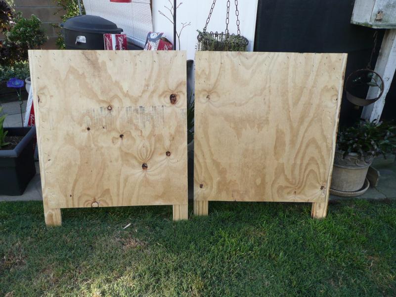 Two target backers so far (30" x 34") for Cuddeback 2013