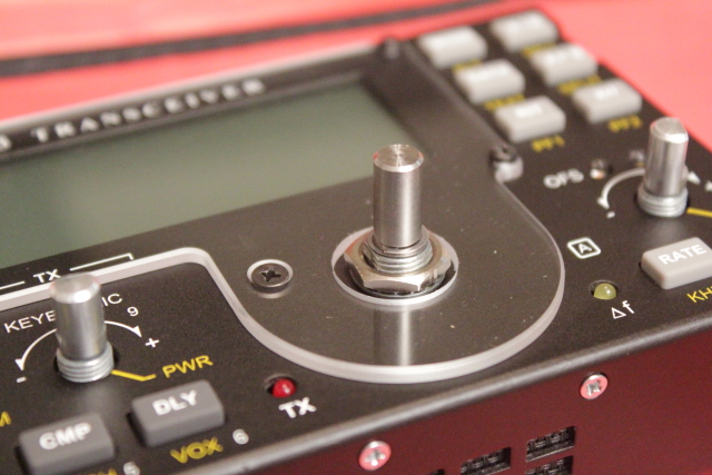 VFO A installed face