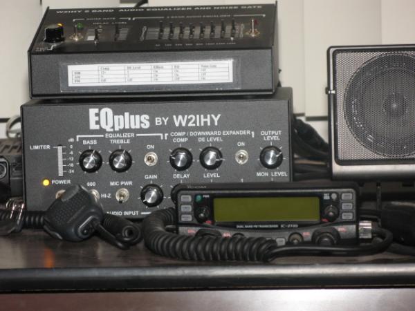 W5YI 8 band EQ & EQ Plus.  Icom 2720H used as my home, personal crossband repeater.