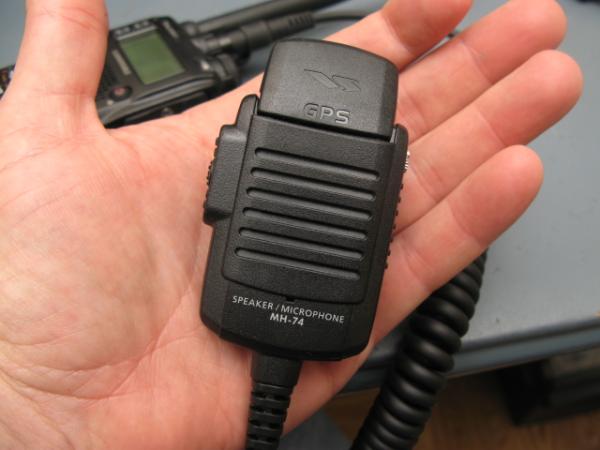 Yaesu External Mic with GPS option